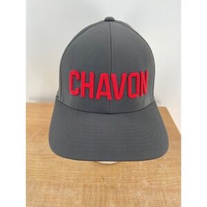 G/FORE Chavon Golf Hat Mens Grey Red Flexfit 110 Snapback Cap One Size